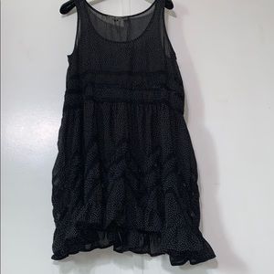 Black and white dress